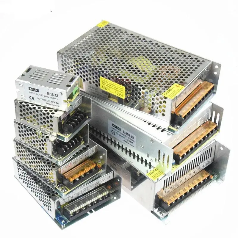 Switching Power Supply Transformer 12 24 V Ac-Dc Power Supply 110V 220V To 12V 24V 36V 48V 1A 20A 30A Smps Led Strip Light Cctv 1