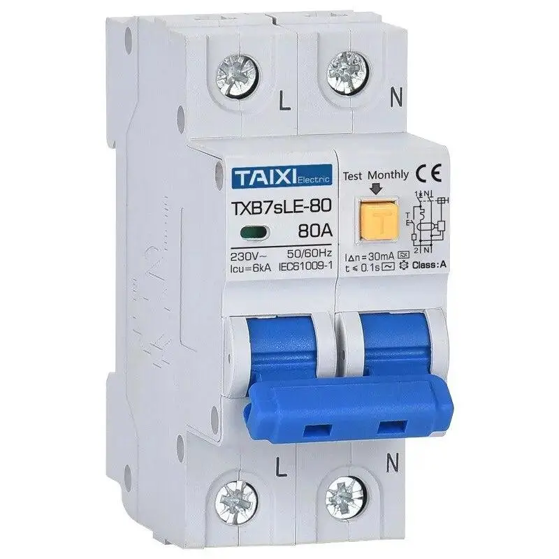 Taixi- Rcbo Type A / Ac Circuit Breaker 10A Up To 63A 1