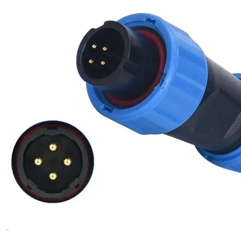 Taixi- Sp13 Ip68 Aviation Plug Waterproof Connector 2/3/4/5/6/7/9 Pin Optional 3
