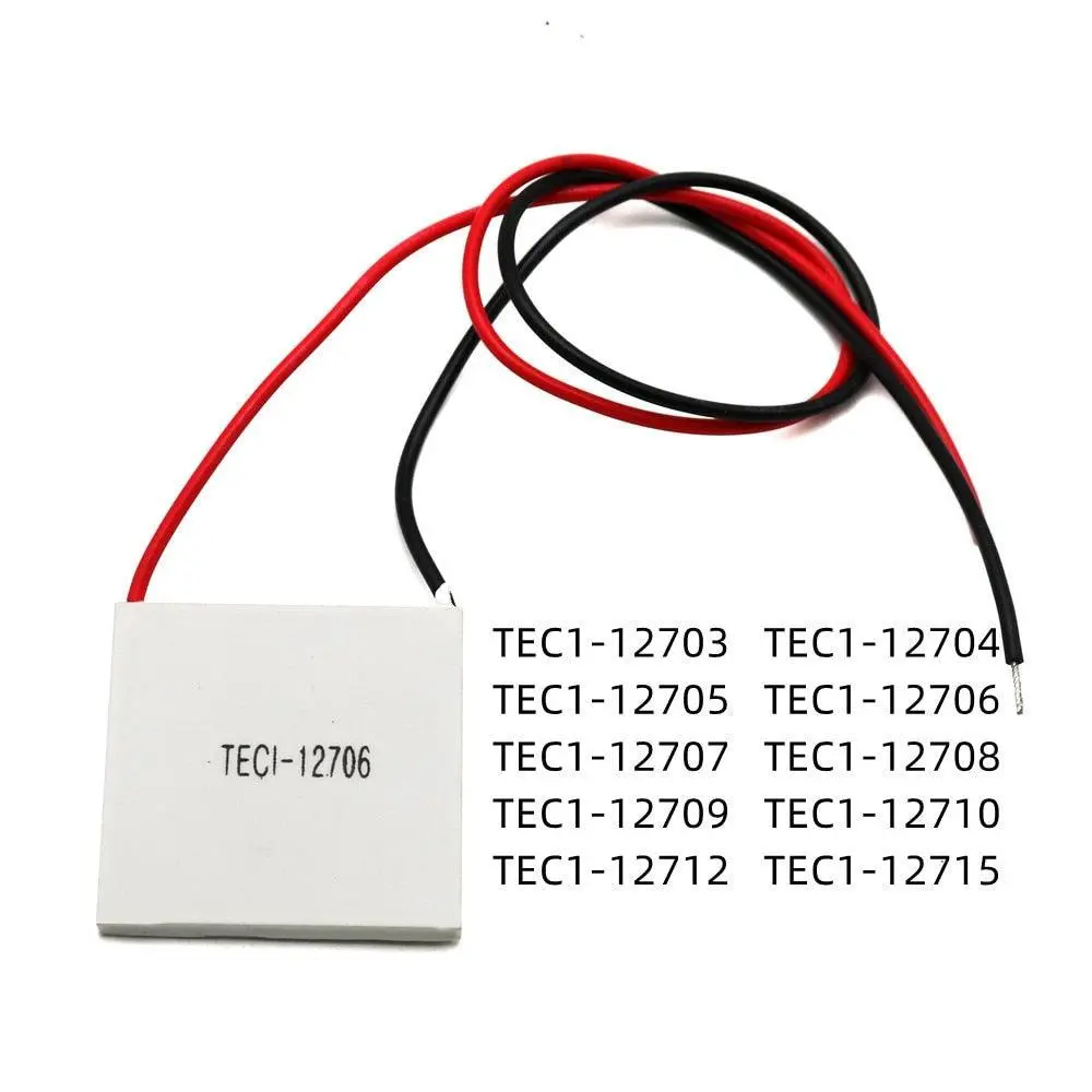Tec1-12706 12703 12704 12705  12708 12709 12710 12712 12715 Thermoelectric Cooler Peltier 40*40Mm 12V Peltier Elemente Module 1