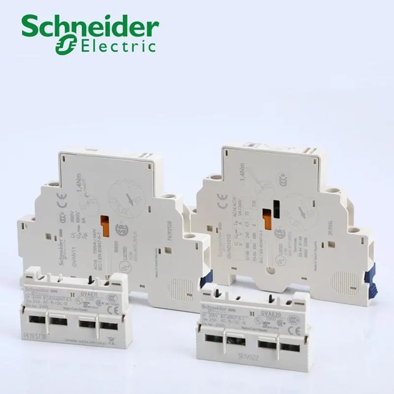 Tesys Deca Motor Circuit Breaker Auxiliary Contact Gvan11 Gvan20 Gvae11 Gvae20 1