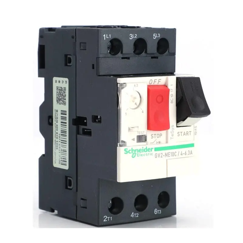 Tesys Deca Motor Thermal Magnetic Circuit Breaker Gv2me Button Control 1