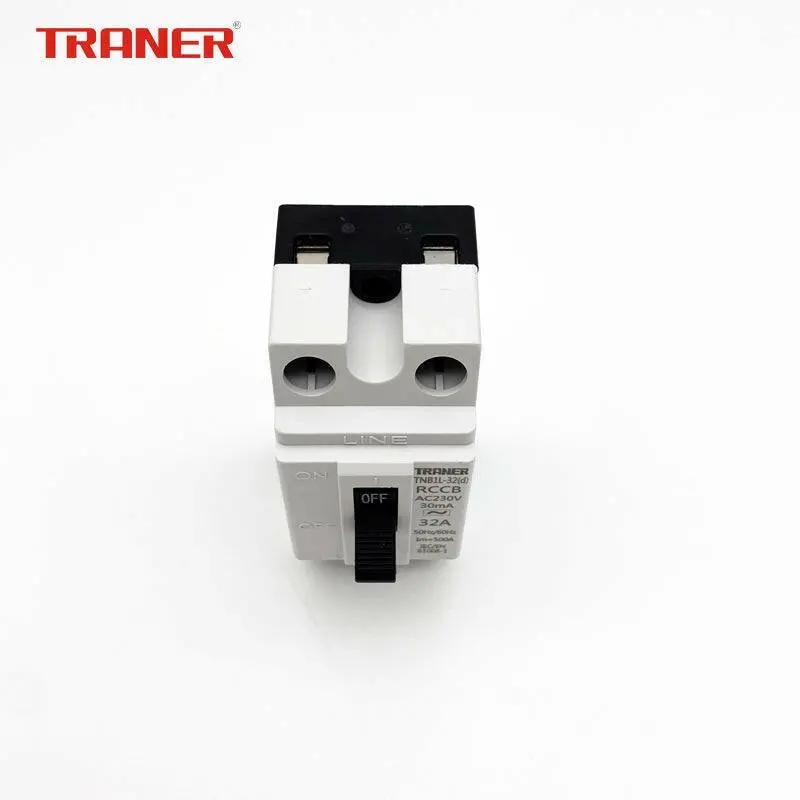 Traner เซฟตี้เบรกเกอร์กันไฟดูด/กันไฟรั่ว มีสัญญาณไฟ 16A 25A 32A รุ่น Tnb1l-32 2