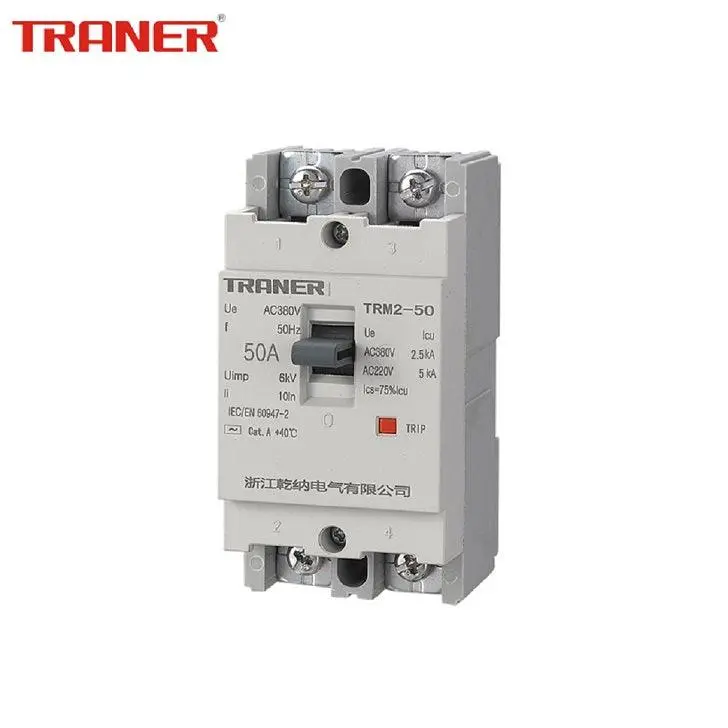 Traner Din-Rail Type Mccb 2 Pole Trm2 Series 1
