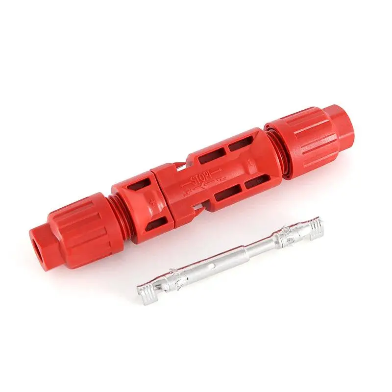 Tüv Ip68 Dc Solar Red Connector 1000V30a Pv Panel Stecker Connectors Kit 1
