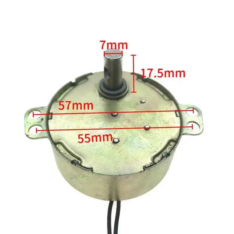 Tyj50-8A7 Claw Pole Permanent Magnet Synchronous Motor Ac 220-240V 50/60Hz 3/36R/Min Cw/Ccw Electric Fan Swing Synchronous Motor 1