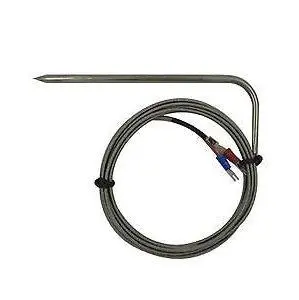 Type Thermocouple K 6"(150Mm) With Probe 90 Pointed Tip For Bbq Smoker Bend 1