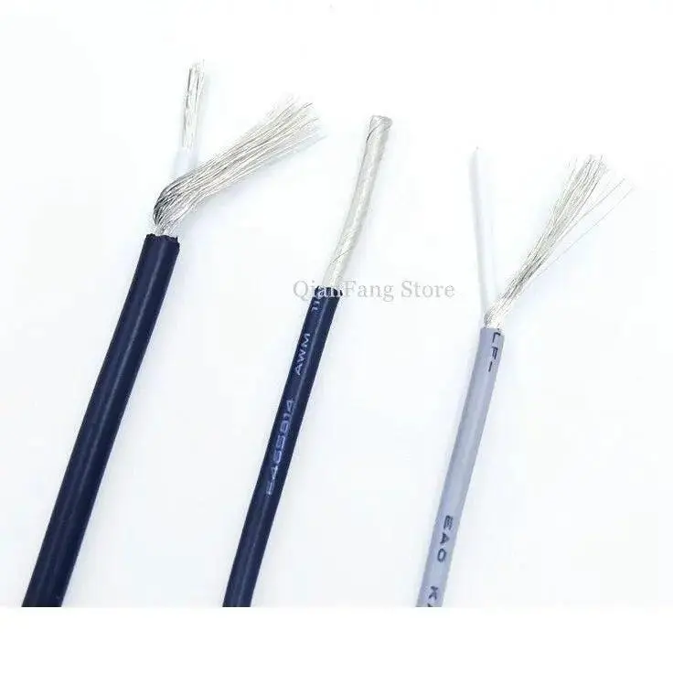 Ul1533- 2/5/10M Shielded Wire Signal Cable| 28, 26, 24Awg/Black,Gray Optional 7