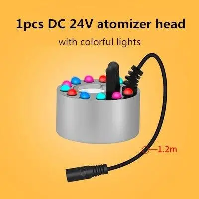 Ultrasonic Humidifier Ac 220V To Dc 24V Mist Maker Fogger Nebulizer Water Fountain Fish Tank Pond Atomizer Head Air Humidifier 9
