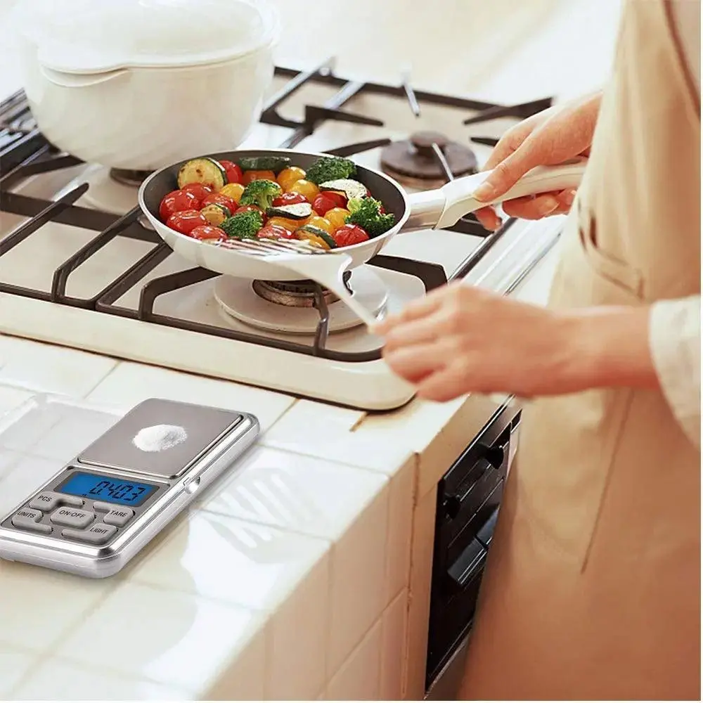 Vastar- 200G/300G/500G X 0.01G /0.1G/Mini Presicion Pocket Electronic Digital Scale 3