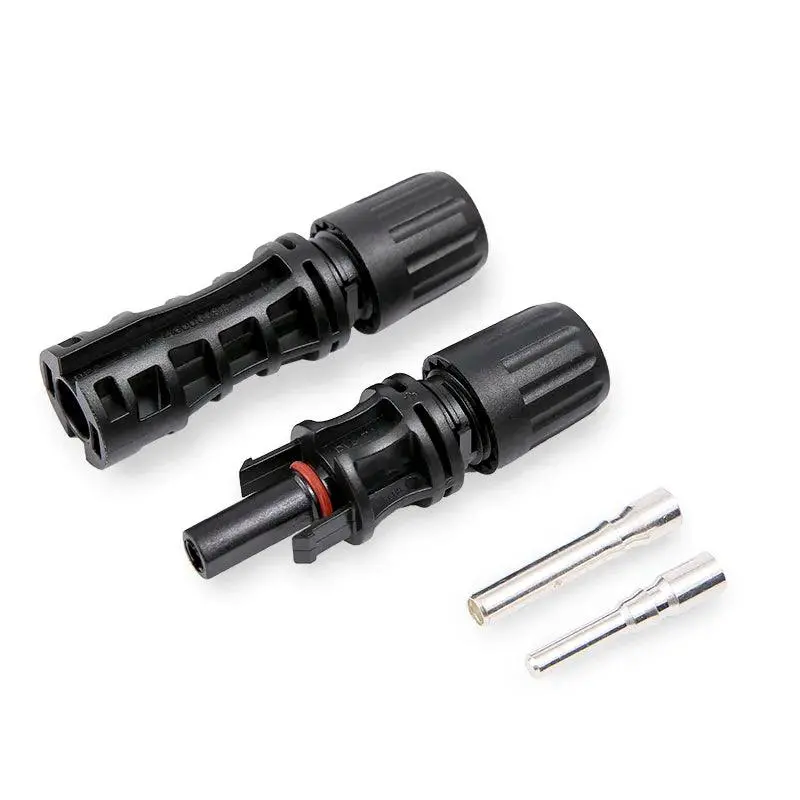 Wholesale Dc Photovoltaic Connector Male And Female Solar Panel Pv Connectors 1500V/60A Used For Solar Cable 6Mm2/8Mm2/10Mm2 1