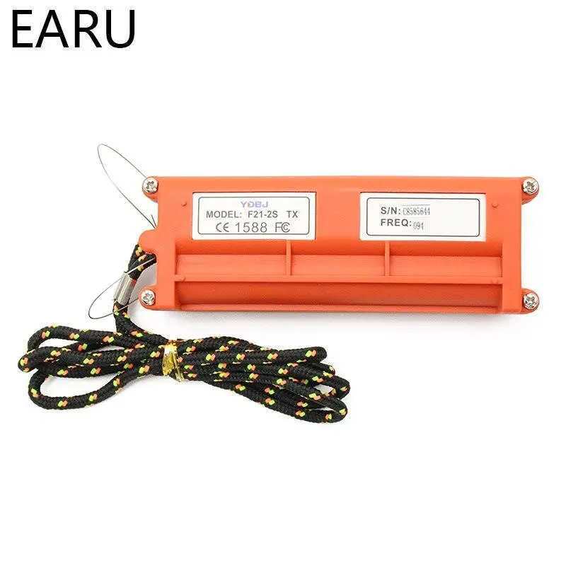 Wireless Industrial Remote Controller Electric Hoist Remote Control Winding Engine Sand-Blast Equipment Used F21-2S 3 Button 3