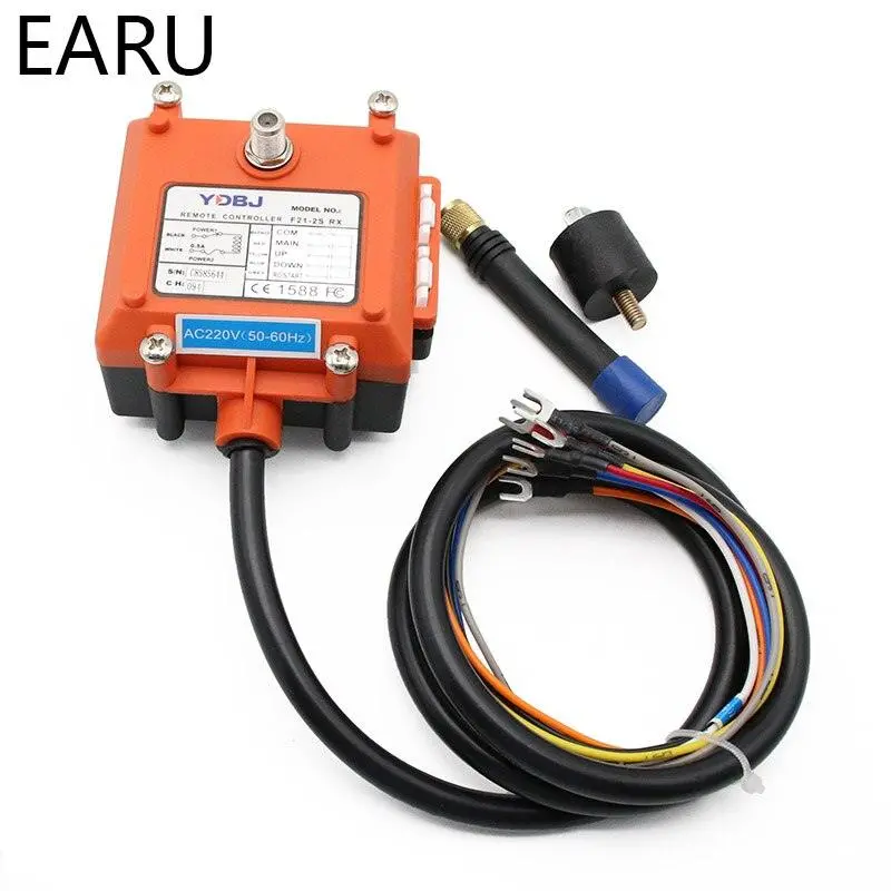 Wireless Industrial Remote Controller Electric Hoist Remote Control Winding Engine Sand-Blast Equipment Used F21-2S 3 Button 5