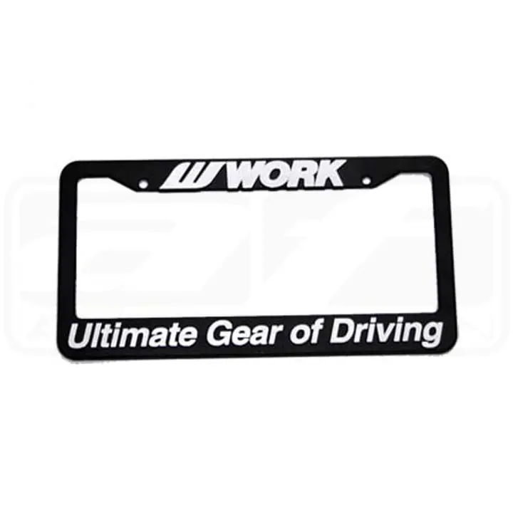 Work Wheels Plate Frame 1