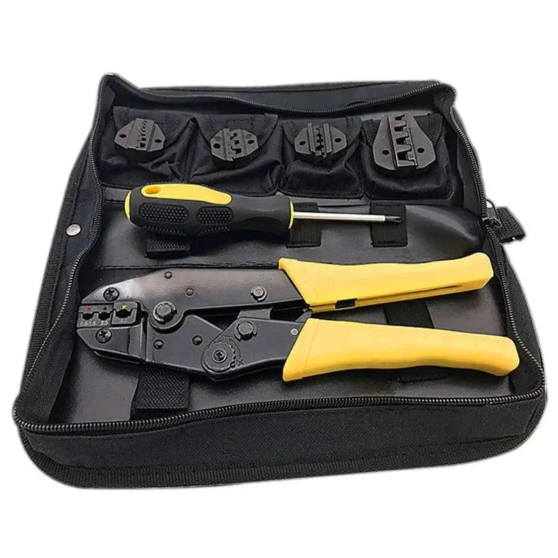 Wxk-30Jn Multifunctional  Wire Crimping Pliers Tool Kits Engineering Ratchet Terminal Crimping Plier Electrical Hand Tool 1