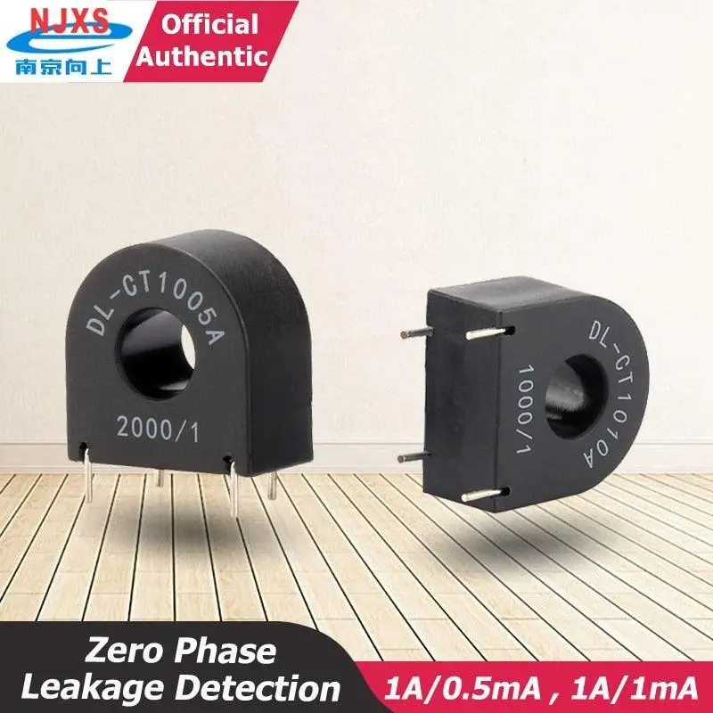 Zero Phase Current Transformer Leakage1a/0.5Ma 1A1ma Surplus Toroidal Ct Residual Current Sensor Electrical Fire Monitor Detecto 1
