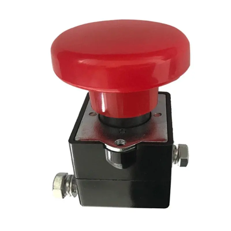 Zjk125 125A Dc Power Emergency Disconnecting Switch Push Button Switch Ed125 For Electric Car Automobile Vehicle Forklift 1