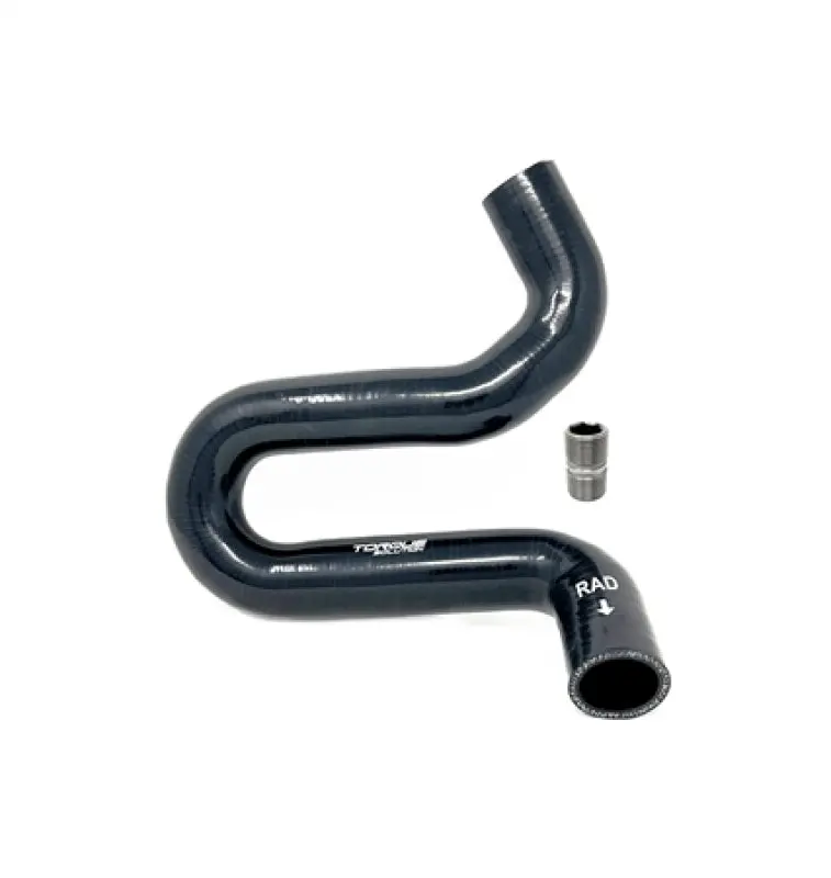 Torque Solution Lower Radiator Hose & Oem Oil Cooler Delete Kit For 2015+ Ford Mustang Gt S550 – Black 1