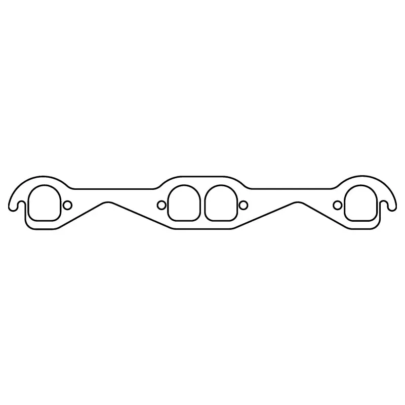 Cometic Hts Exhaust Manifold Gasket Set – .060" Thick, 1.710" X 1.550", For Chevy Sbc Brodix D-Port Heads 1