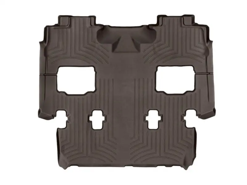 Weathertech Rear Floorliner – Cocoa Color, Designed For 2007–2017 Ford Expedition & Lincoln Navigator With Second-Row Bucket Seats 1