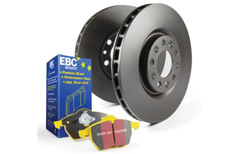 Ebc S13 Brake Kit – Yellowstuff Pads Paired With Rk Series Rotors 1