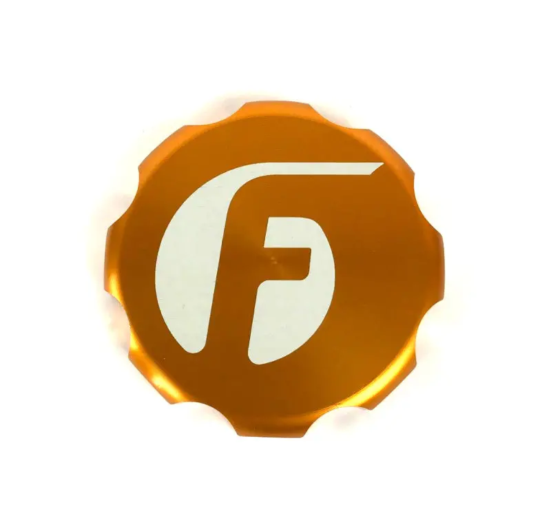 Fleece Performance Billet Oil Cap Cover – Orange Finish For 2003–2016 Cummins Engines 1