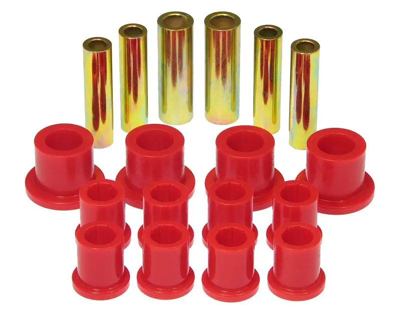 Prothane Rear Leaf Spring Bushing Kit For 2004–2006 Ford F-150 – Red Polyurethane 1