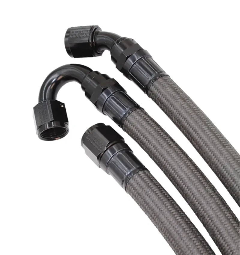 Fragola Race-Rite -10An Stainless Braided Hose – 10-Foot Length, High-Pressure Racing Grade 1