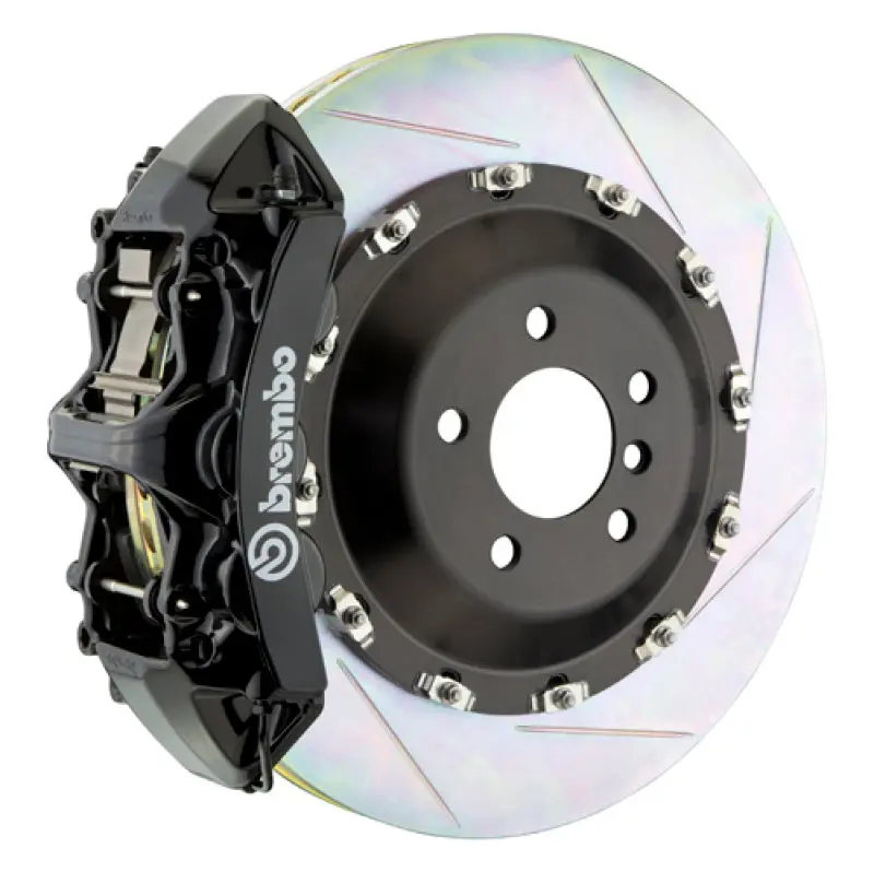 Brembo Gt Big Brake Kit For 2008–2010 Porsche Cayenne Turbo – Front, 6-Piston Calipers, 405X34Mm Slotted Two-Piece Rotors 1