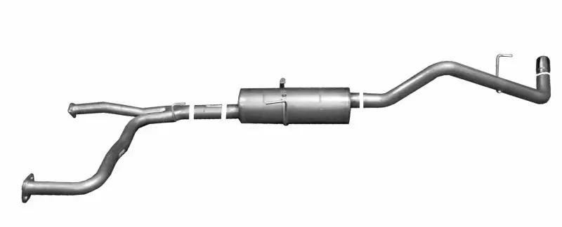 Gibson Stainless Steel Cat-Back Exhaust System For 2007–2009 Nissan Frontier Le (4.0L, 2.5-Inch Diameter) 1