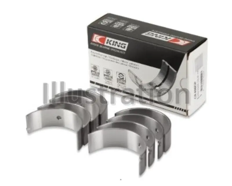 King Engine Bearings Connecting Rod Bearing Set – Ford Cosworth Yb, Oversize +0.50Mm 1