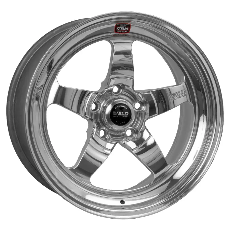 Weld S71 Non-Beadlock Polished Wheel – 18X5 1