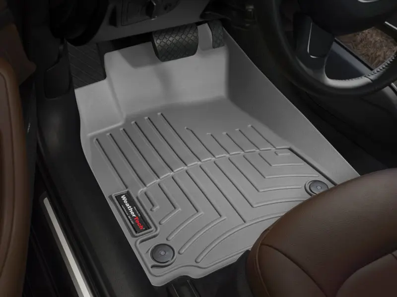 Weathertech Rear Floorliner – Custom Molded, Grey Heavy-Duty Protection 1