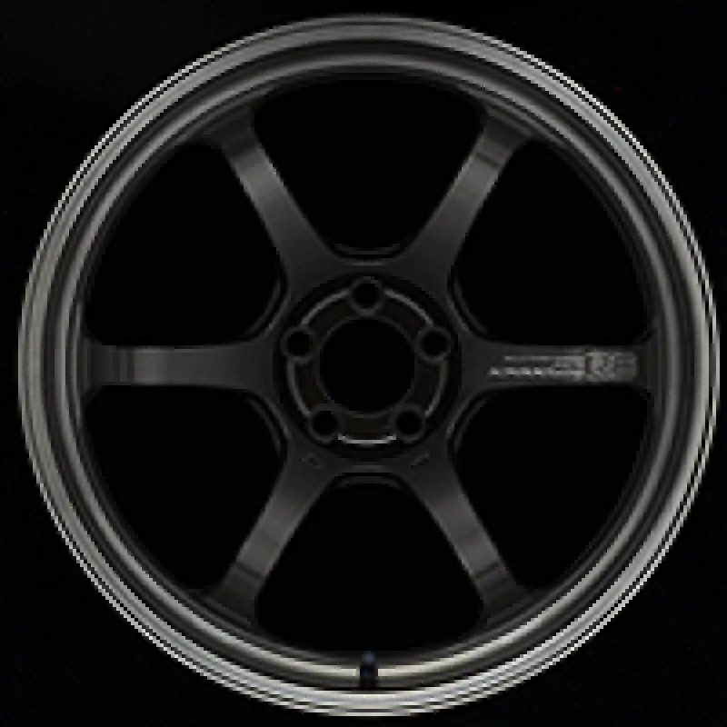 Advan R6 20X10 Inch Graphite-Finished Wheel – +45Mm Offset, 5X114.3 Bolt Pattern, Machined Lip 1