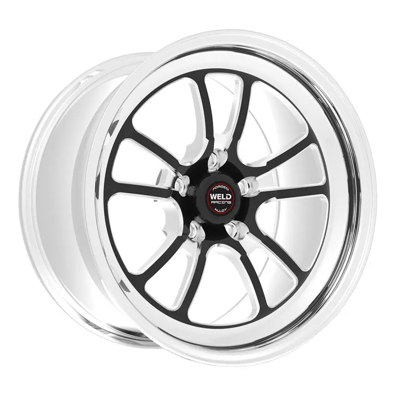 Weld S70 High-Pad Black Alloy Wheel – 18X5 Inches, 5X115 Bolt Pattern, 1.6-Inch Backspace, Non-Beadlock Design 1