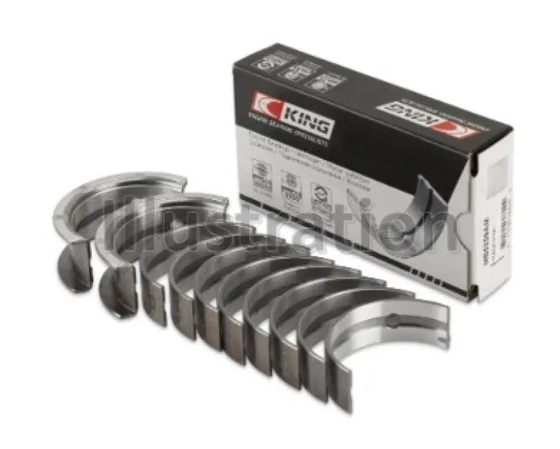 King Engine Bearings Gm Lx3 / 85Ci / 98Ci Main Bearing Set – +0.25Mm Oversize 1