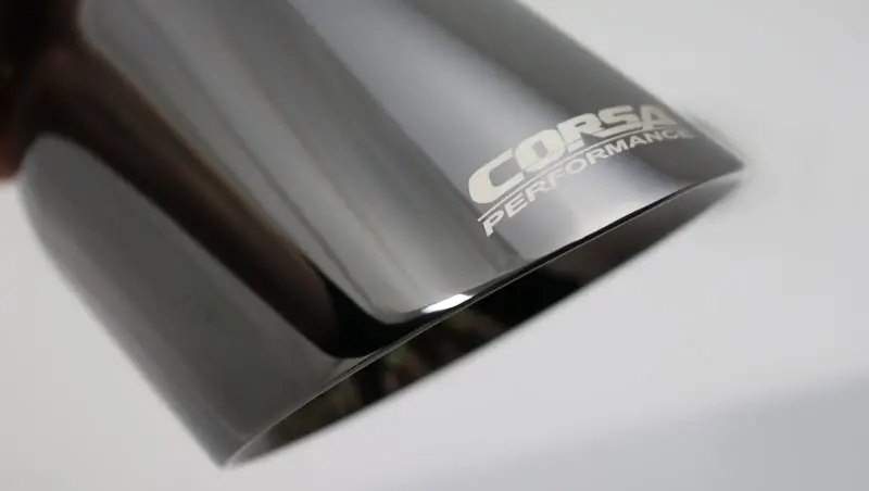 Corsa Pro-Series Single Exhaust Tip Kit – 2.75" Inlet / 4.5" Outlet, Black Pvd Finish 1