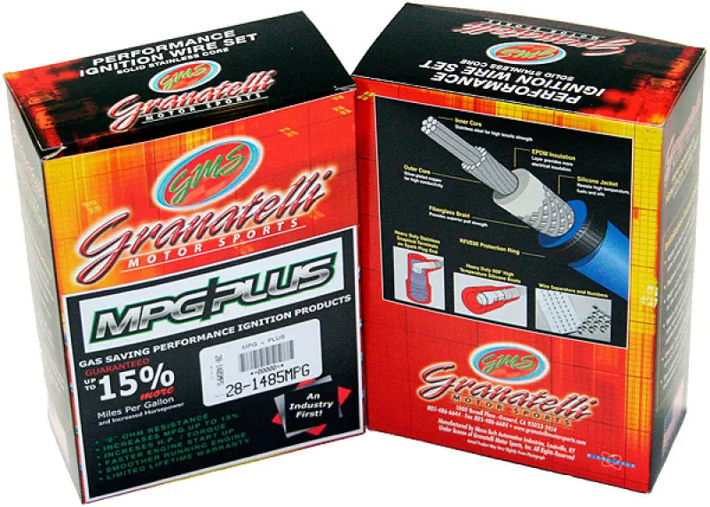 Granatelli Performance Ignition Wires For 1992–1996 Volkswagen Eurovan 2.5L 5-Cylinder Engine 1