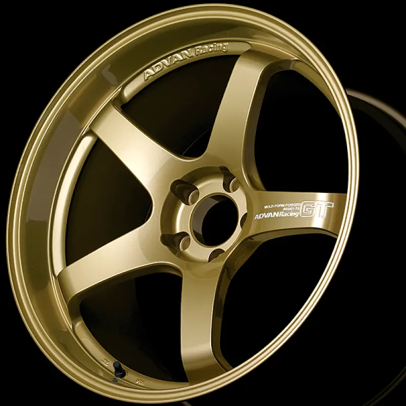 Advan Gt Racing Wheel For Porsche – 18X11 Inches, +40 Offset, 5X130 Pcd, 71.6Mm Hub Bore, Racing Gold Metallic 1
