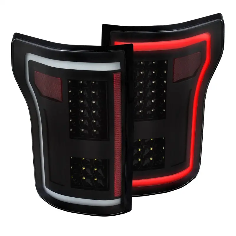 Anzo Led Taillight Assembly For 2015–2017 Ford F-150 – Matte Black Finish 1