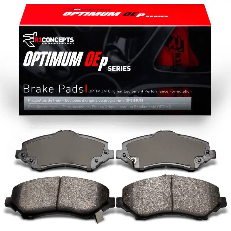 R1 Optimum Oe Replacement Front Brake Pads For 2007–2018 Chrysler Town & Country 1