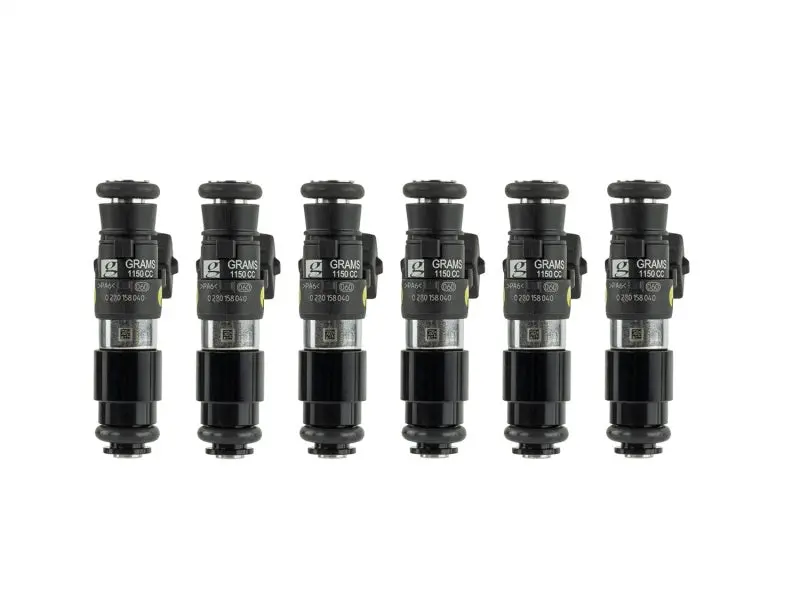 Grams Performance 1150Cc High-Flow Fuel Injectors – Set Of 6 For Toyota 2Jz-Gte Engine 1