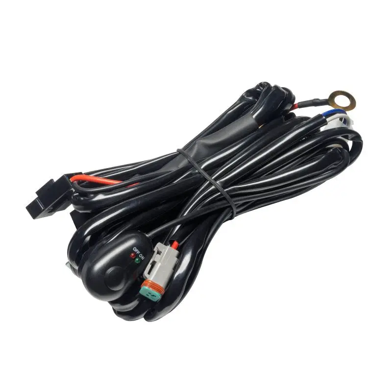 Oracle Led Light Bar Wiring Harness – 2-Pin Deutsch Connector With Switch Control 1