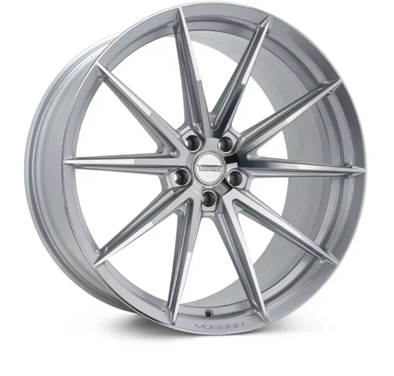 Vossen Hfx-2 Forged Alloy Wheel – 22X10.5", 5X112, Et25, Deep Concave Face, Silver Polished Finish 1
