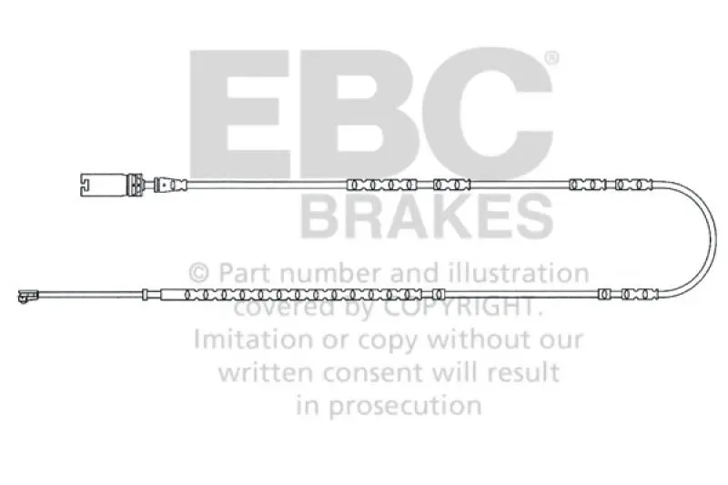 Ebc Rear Brake Wear Sensors For 2013–2015 Bmw X1 2.0L Turbo (Xdrive28I) 1