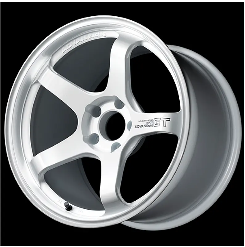 Advan Gt Beyond Racing Wheel – 18X8.5 Inches, +45 Offset, 5X112 Bolt Pattern, Titanium Black Finish 1