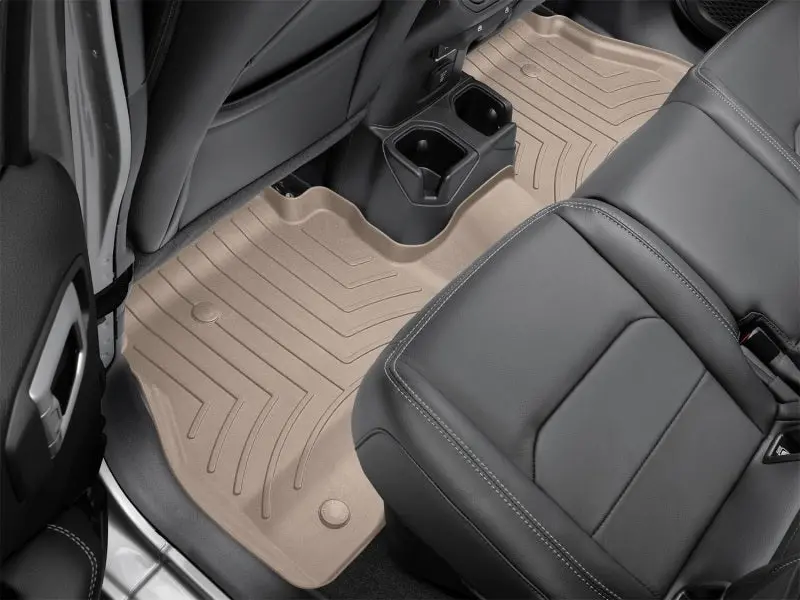 Weathertech Rear Floor Liners For 2016–Present Dodge Durango – High-Performance Tan 1