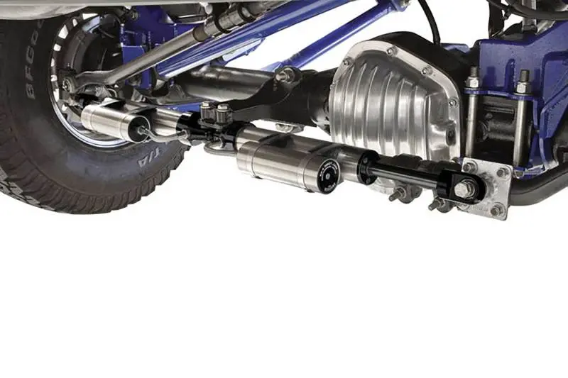Fabtech Dual Steering Stabilizer Kit With 2.25-Inch Reservoir Shocks For 1999–2004 Ford F-250/F-350 4Wd 1