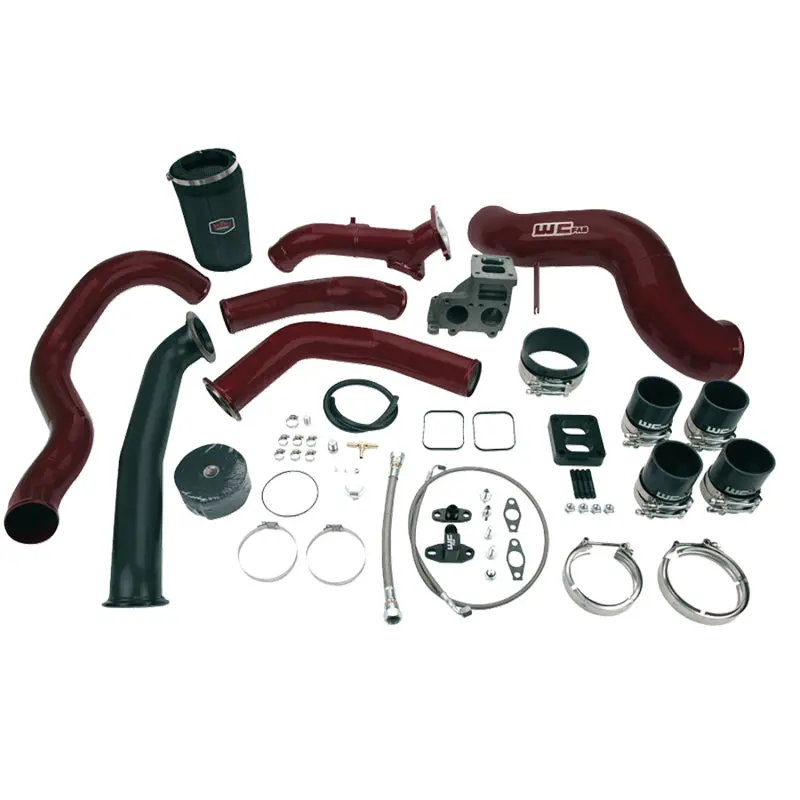 Wehrli Wcfab Red Turbo Install Kit – 2001–2004.5 Chevrolet Lb7 Duramax (No Turbo Included) 1