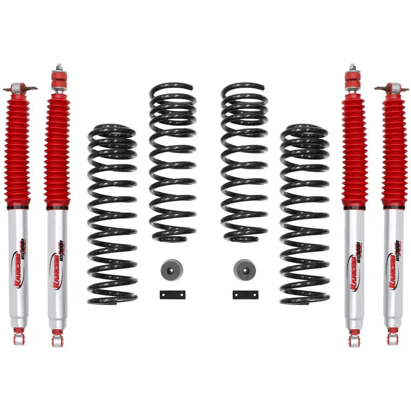 Rancho Complete Front & Rear Suspension System For 2007–2017 Jeep Wrangler – Unified Master Kit 1